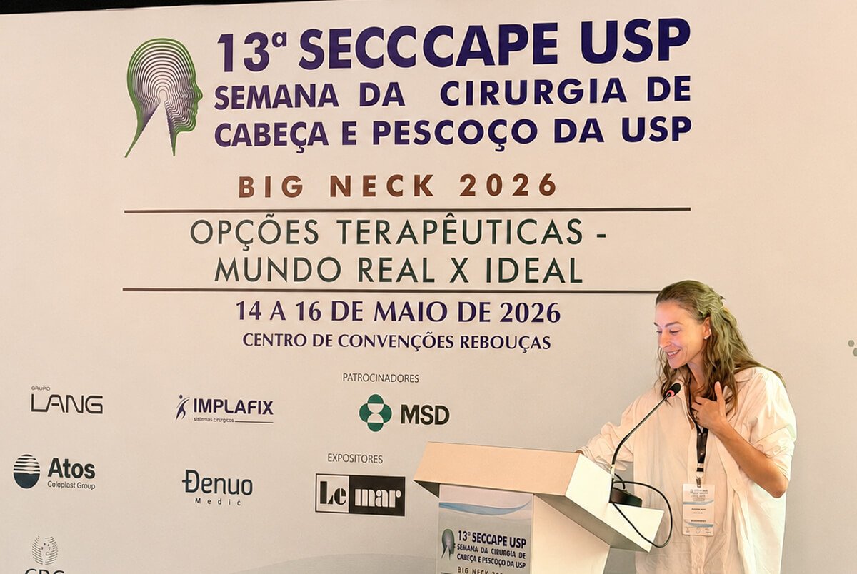 Dra Christiana Vanni na 13ª SECCAPE USP