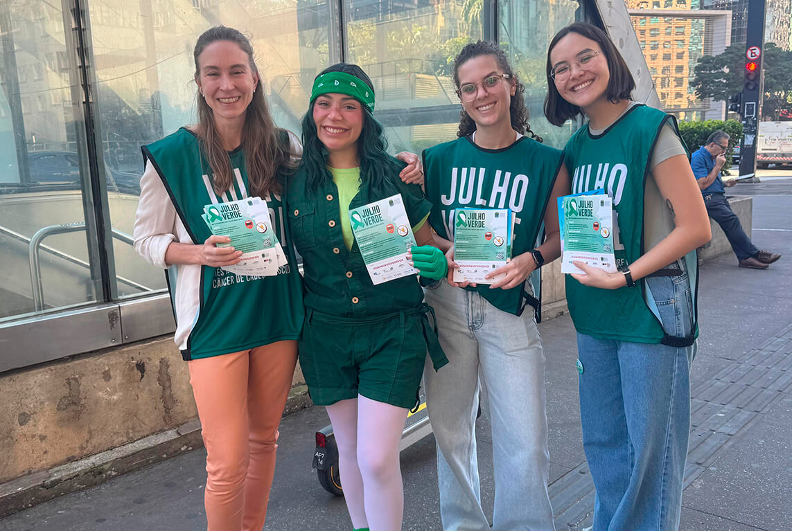 Dra Christiana Vanni - Participação na Campanha do Julho Verde